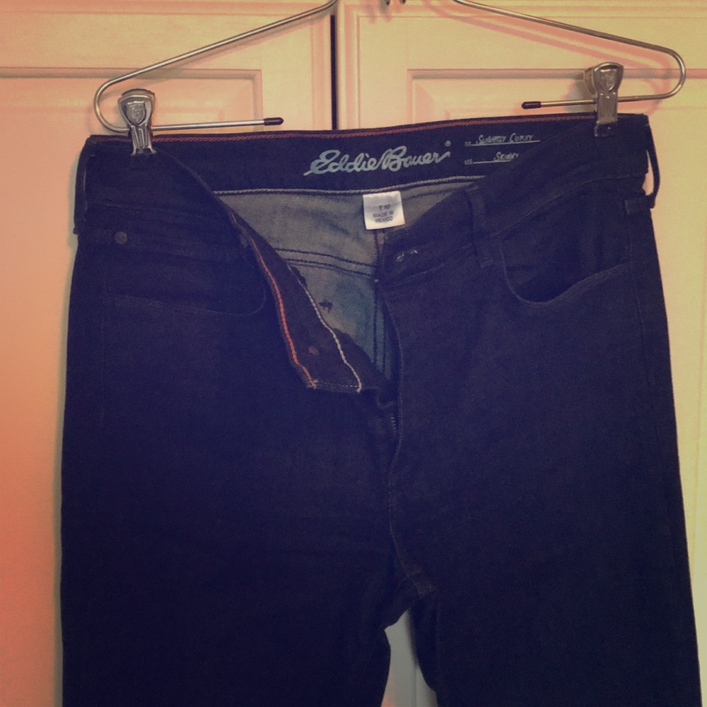 Eddie Bauer dark blue jeans size 10